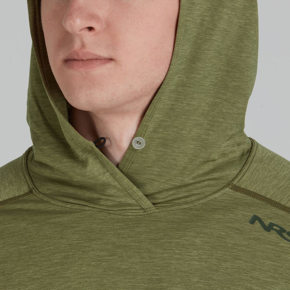 NRS Men s Silkweight Hoodie S Sharkskin