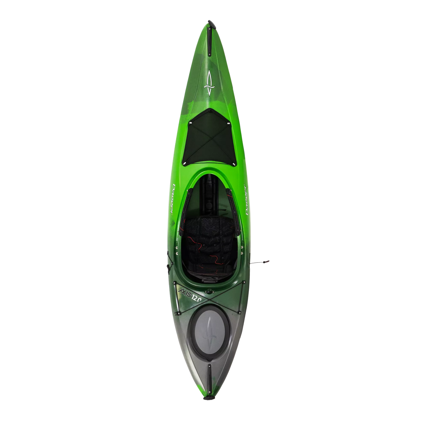 The Green Mist Axis 12 crossover kayak offers impressive versatility and excellent tracking with its height-adjustable drop skeg, making it an ideal choice for paddling on lakes, reservoirs, intercoastal waterways, and ponds.