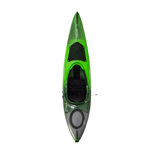 The Green Mist Axis 10.5 crossover kayak offers impressive versatility, making it an ideal choice for paddling on lakes, reservoirs, intercoastal waterways, and ponds.