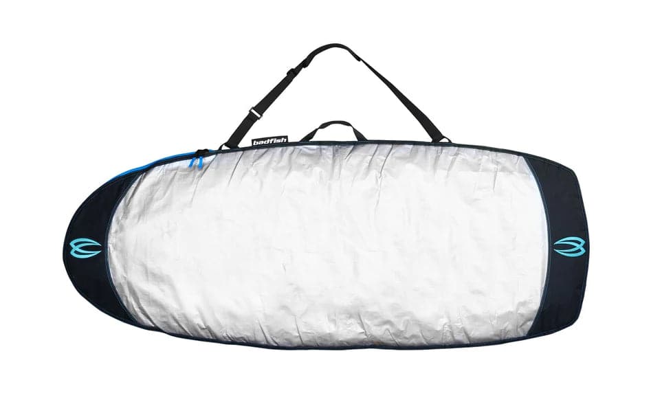 A white SK8 Board Bag from Badfish on a white background.