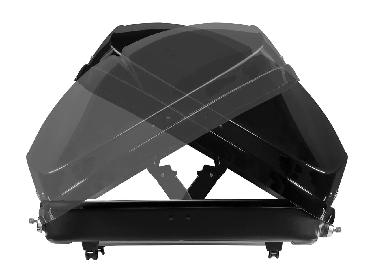 Featuring the GrandTour 18 cargo box manufactured by Yakima shown here from a fifth angle.